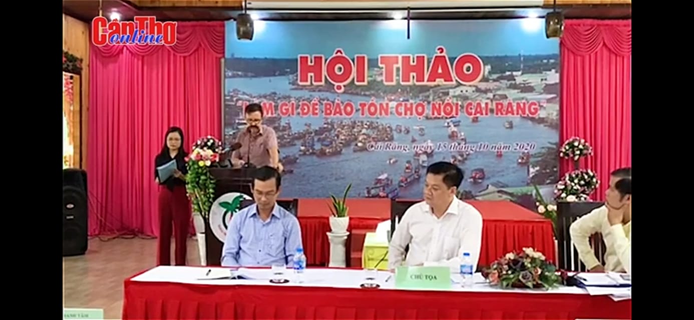 Workshop “How to preserve Cái Răng Floating Market”